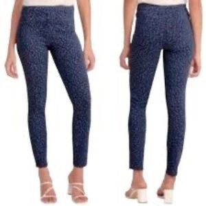 Spanx - Blue Leopard Print Leggings